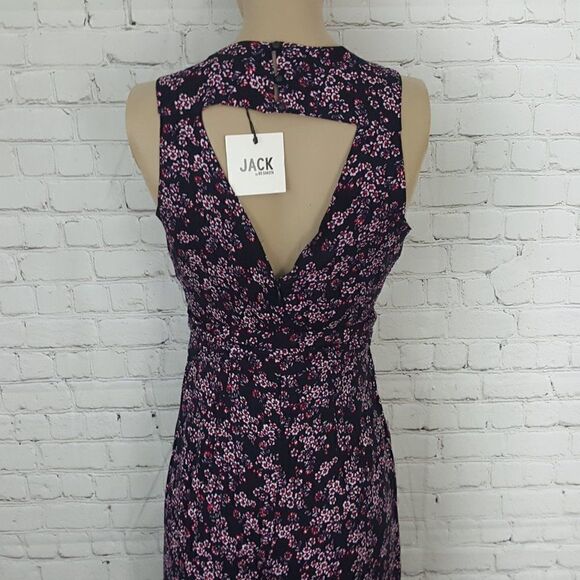 Jack BB Dakota Swish Swish Blue Jumpsuit 0 NEW - Picture 10 of 12